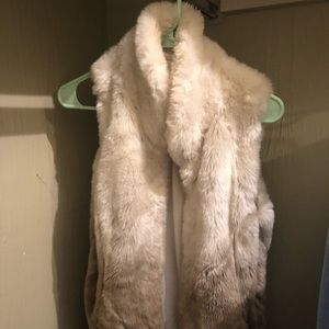 Chico’s Faux Fur Vest